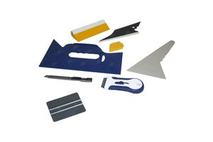 8pc Professional Window Glass Tint Tools Kit DIY Car House Office Film Squeegy Scraper Knife Set