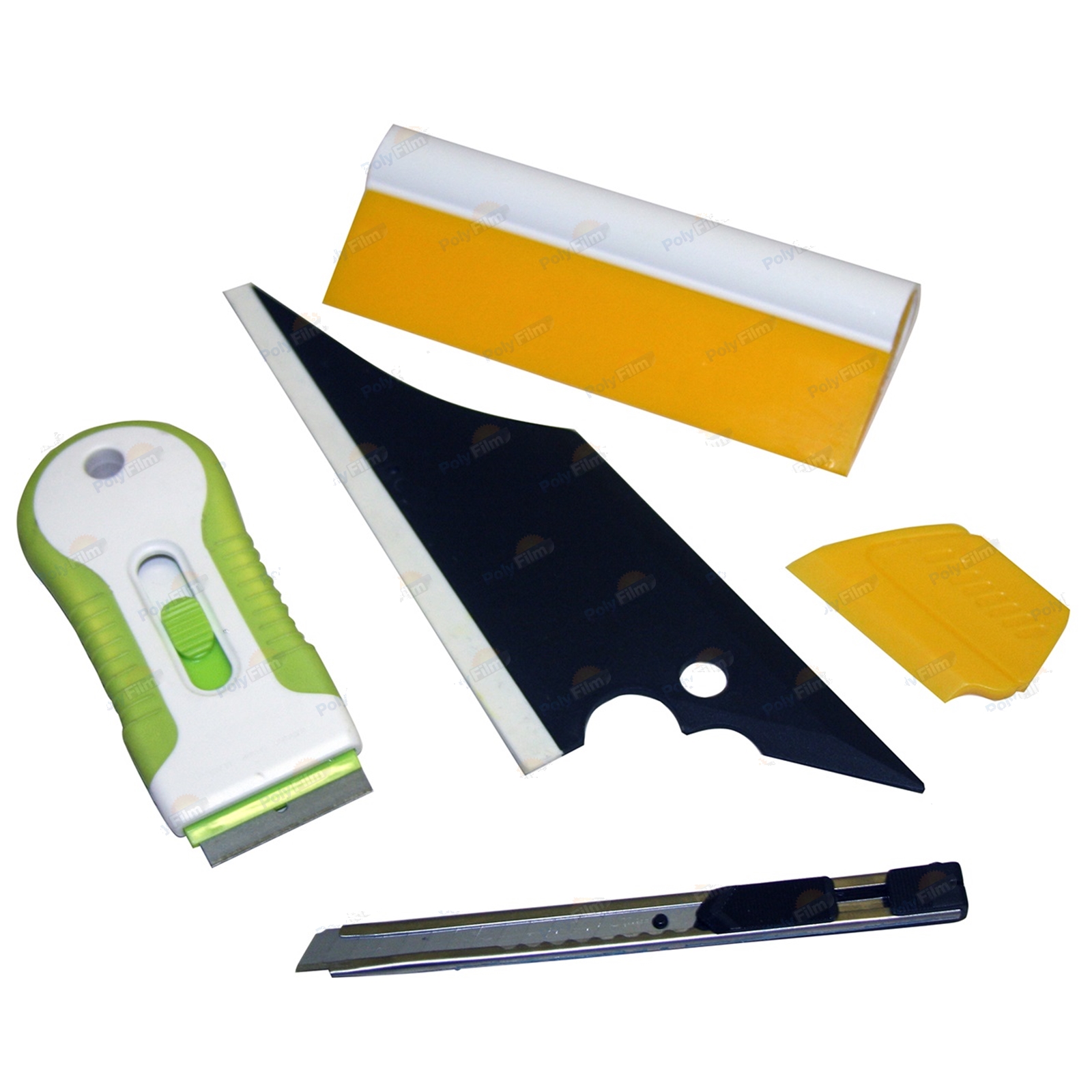 CARLAS Car Vinyl Wrap Tool Window Tint Kit for Vinyl Film Tinting Scraper Application 