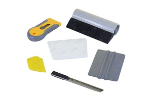 6pc Professional Window Tint Tools Kit for House / Office Film Squeegy Knife Set 