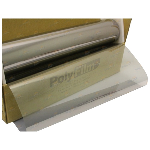 30% VLT VLT Silver Mirror Reflective Glass Window Solar Film 76cm x 6m Roll Tint Premium Solar Rejection Film