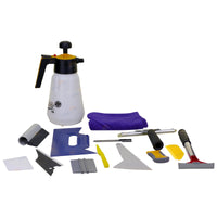 13pc Professional Window Tint Tools Kit Car House Office Film Squeegy Knife Set_2