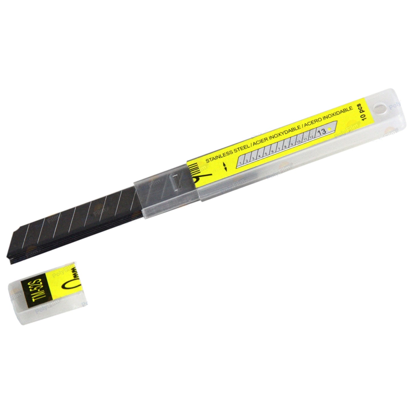 Pack Of Stainless Steel Knife Blades 10pk_0